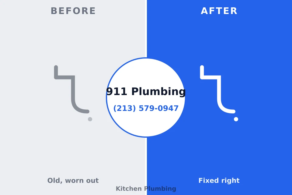 Before and after: plumbing repair La Vernia, TX